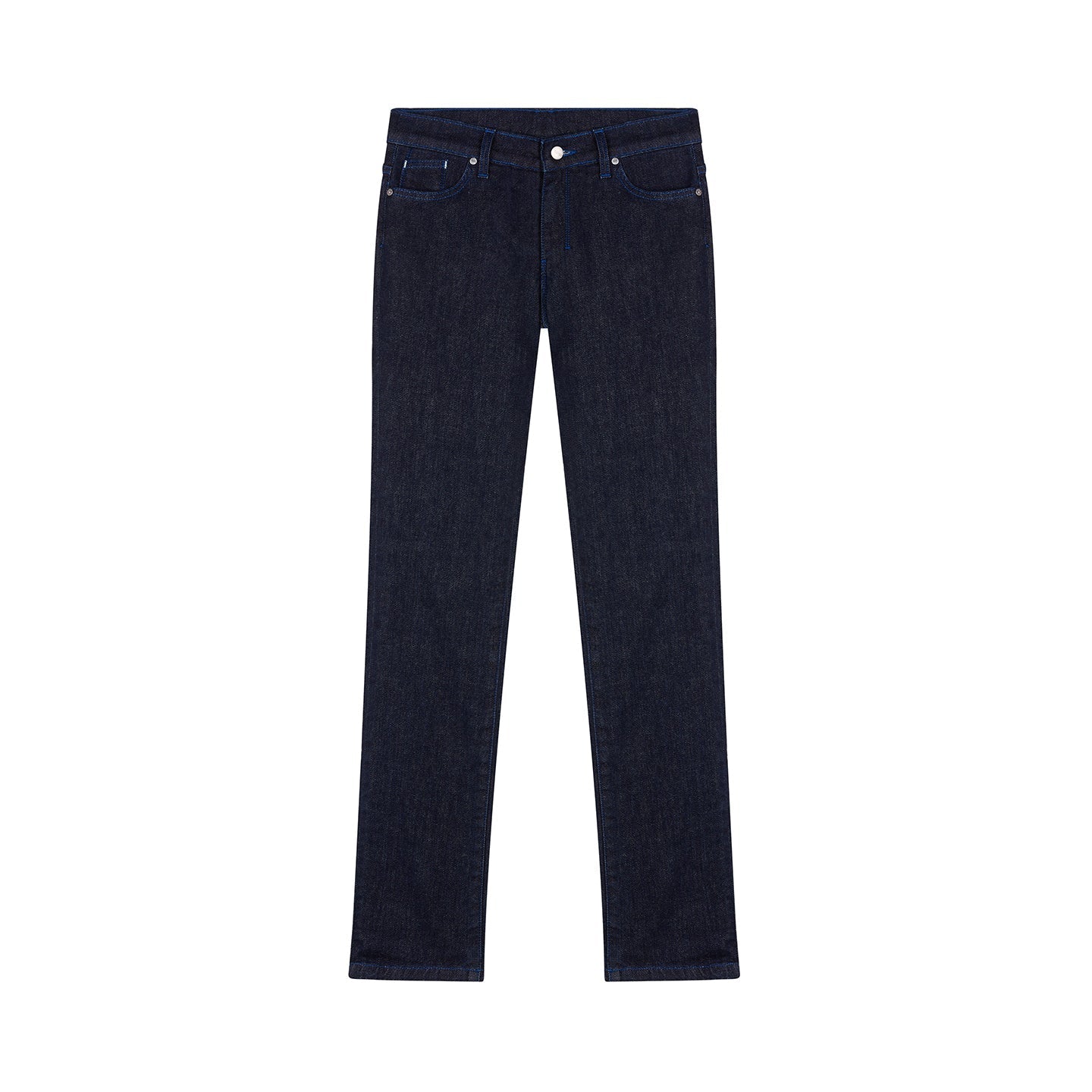 Jean femme ajusté taille standard Bleu Bio – Augusta