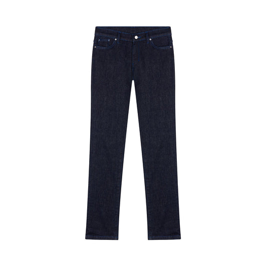 Jean femme ajusté taille standard Brut MHB x Atelier TUFFERY - Augusta