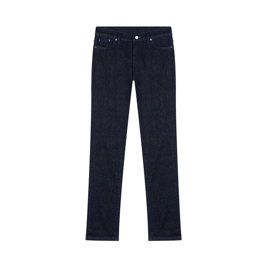 Jean femme ajusté taille standard Bleu Bio – Augusta