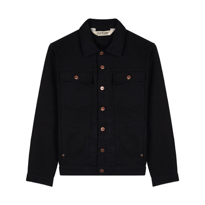 Blouson mixte en jean Noir - Le Tuff’s
