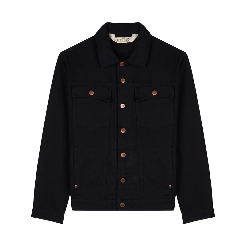 Blouson mixte en jean Noir - Le Tuff’s