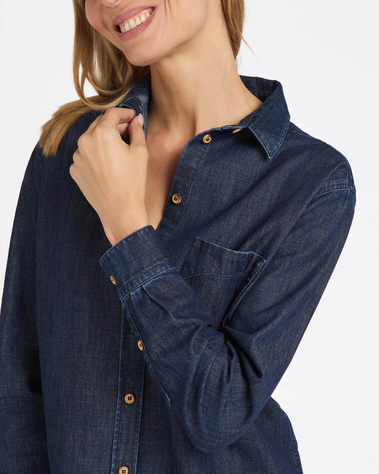 Chemise Femme droite Stonewashed - Aubrac