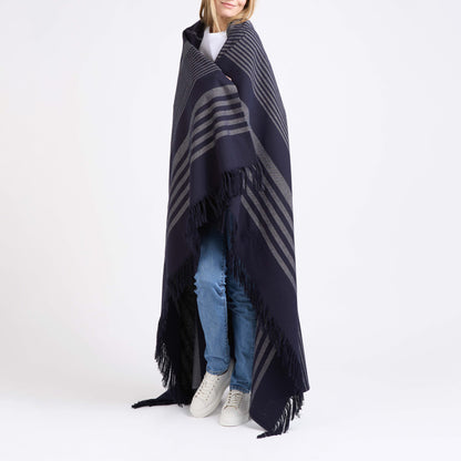 Fouta de plage Marine
