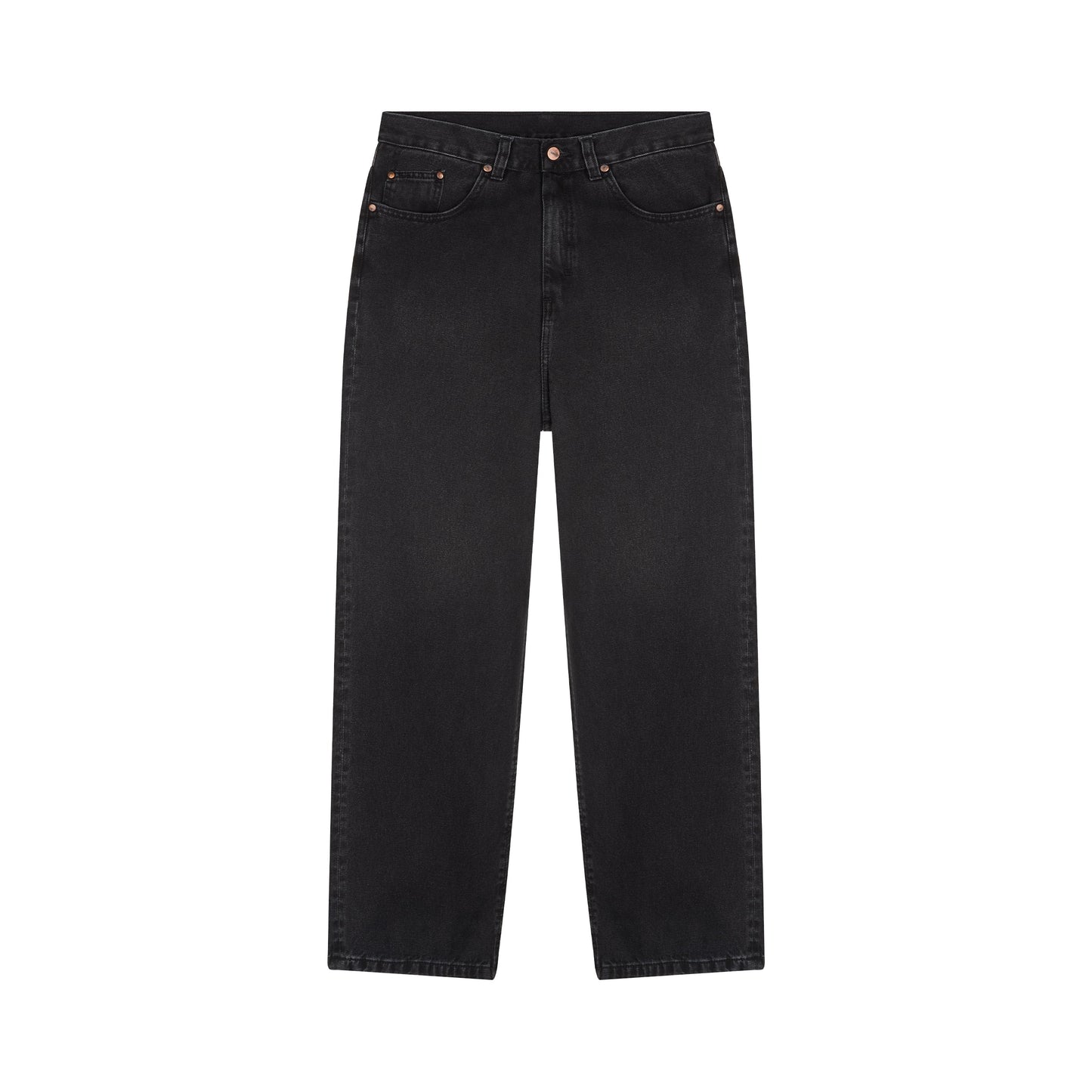 Jean femme baggy Noir Délavé - Gaspard