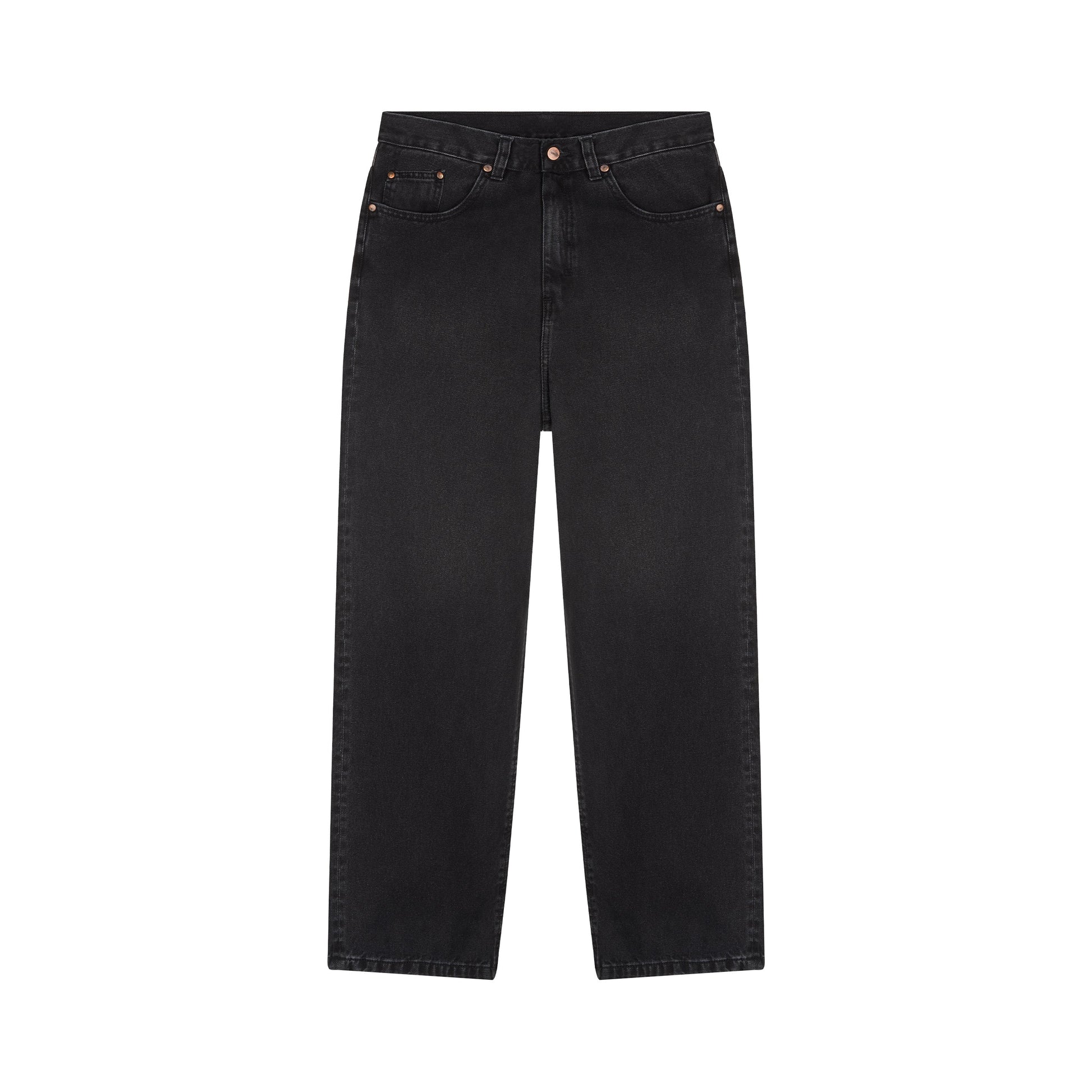 Jean femme baggy Noir Délavé - Gaspard