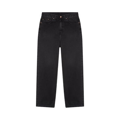 Jean femme baggy Noir Délavé - Gaspard