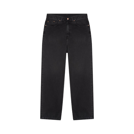 Jean femme baggy Noir Délavé - Gaspard