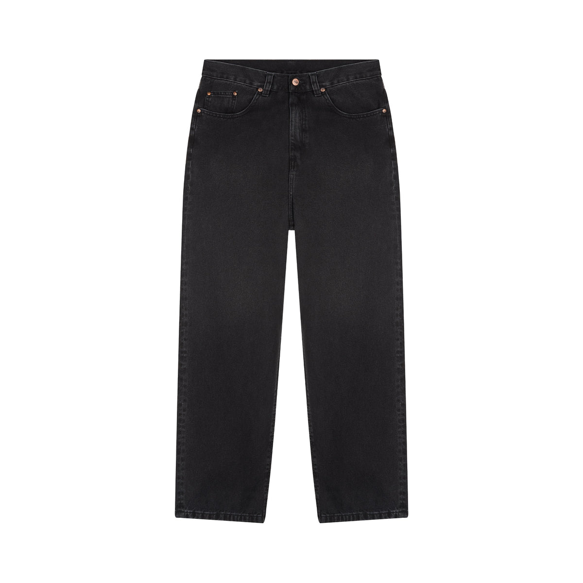 Jean femme baggy Noir Délavé - Gaspard