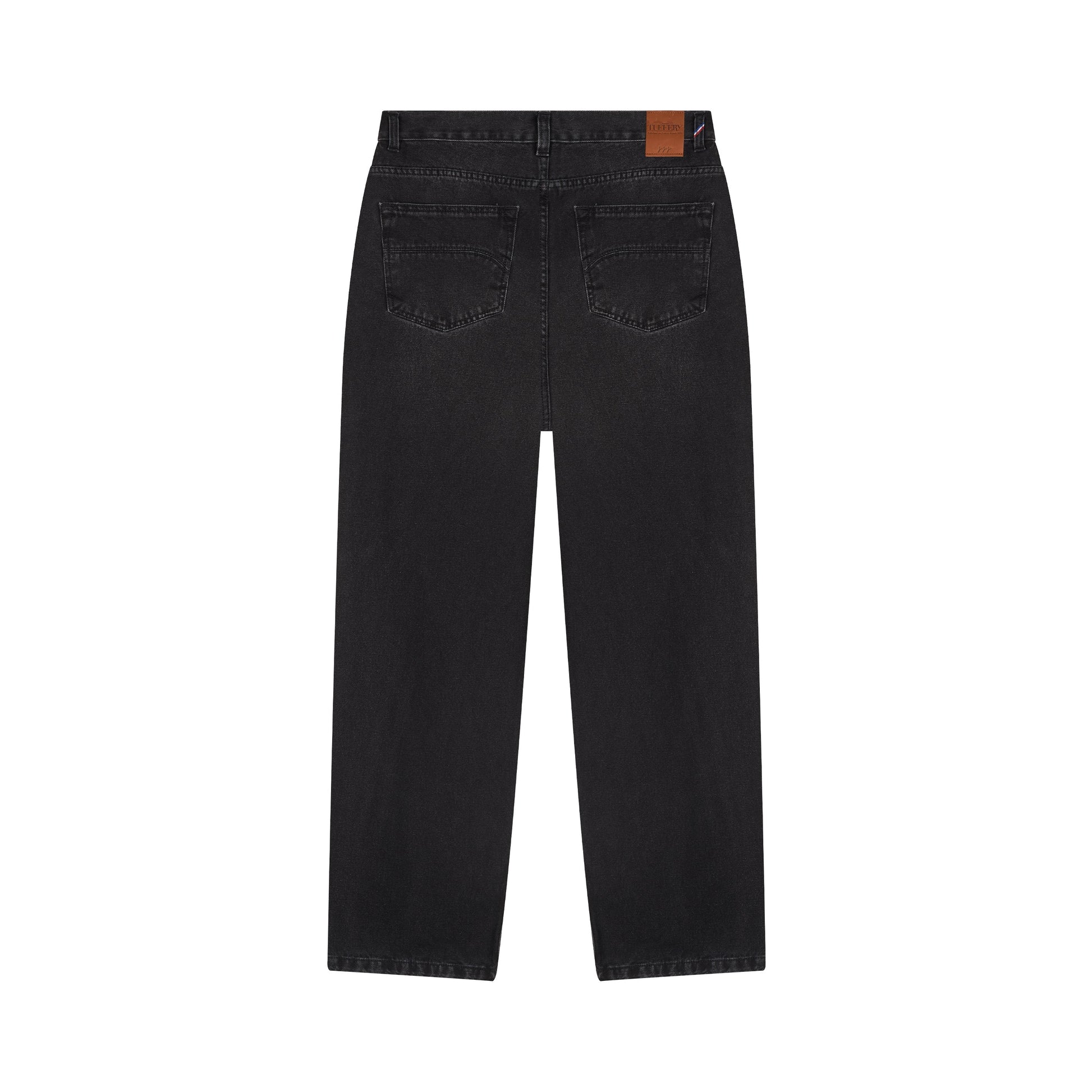 Jean femme baggy Noir Délavé - Gaspard