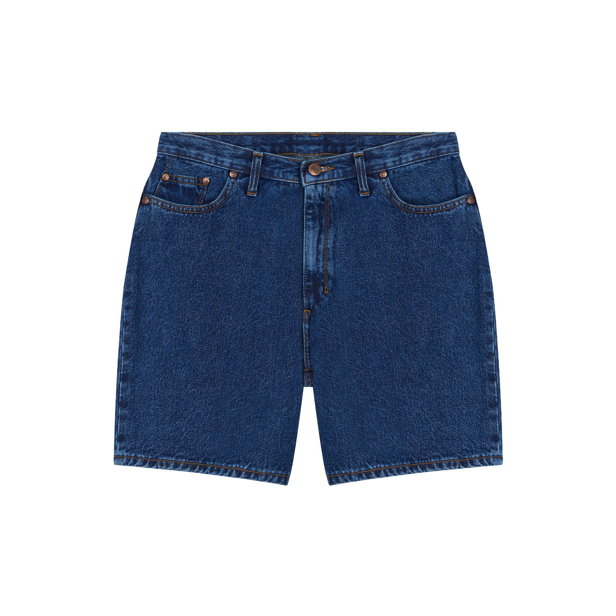 Short femme taille haute en jean Stonewashed - Aimé