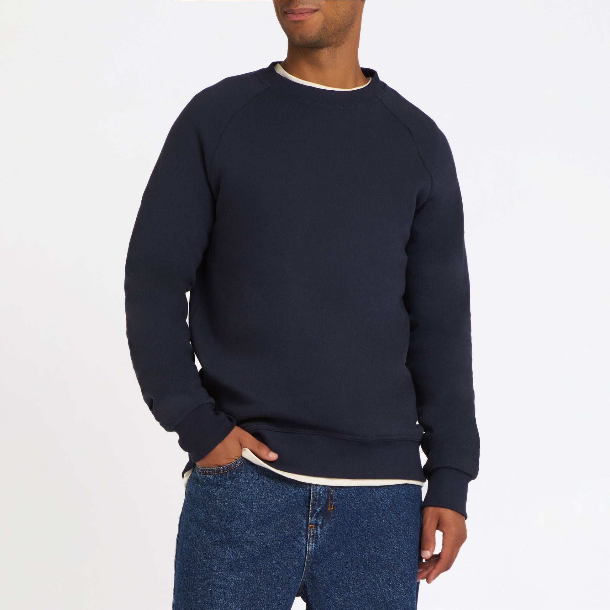 Sweat Unisexe 100% Coton Bio Marine