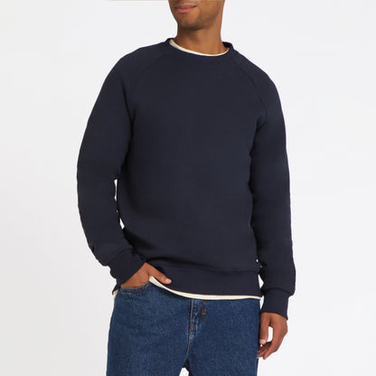 Sweat Unisexe 100% Coton Bio Marine