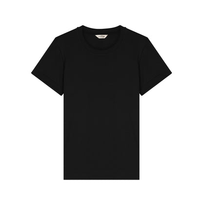 T-shirt Femme 100% Coton Bio Noir