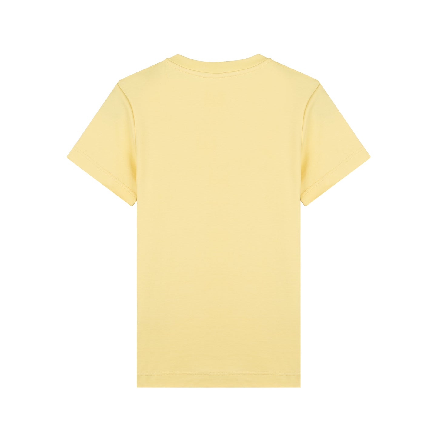 T-shirt femme 100% Coton Bio Jaune Clair