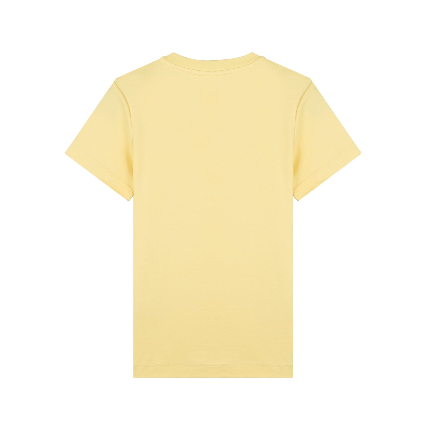 T-shirt femme 100% Coton Bio Jaune Clair