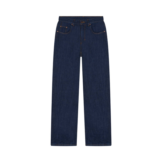 Jean femme large taille haute brut - Désiré