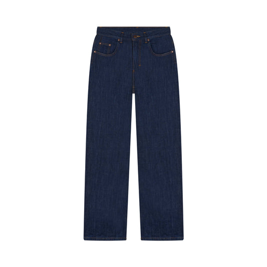 Jean femme large taille haute brut - Désiré