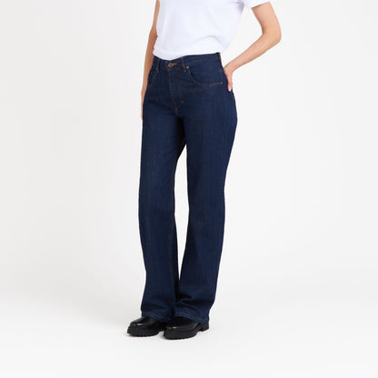 Jean femme large taille haute brut - Désiré