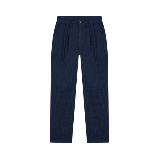Pantalon homme plissé ajusté brut - Achille