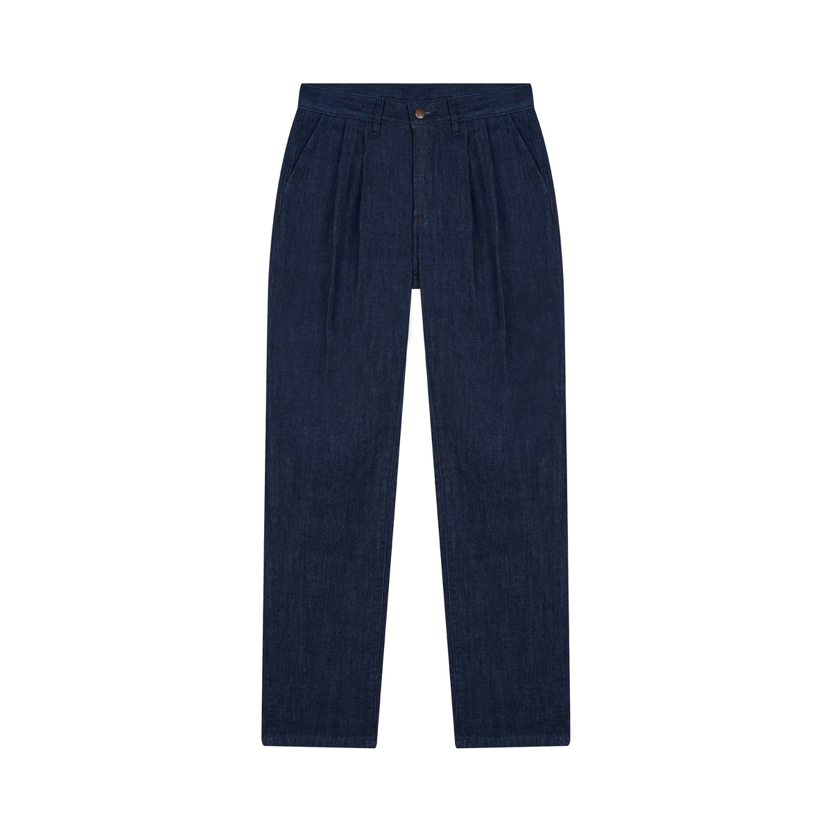 Pantalon homme plissé ajusté brut - Achille