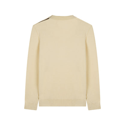 Pull homme en laine française Écru – SAINT JAMES x Atelier TUFFERY - Patrimoine