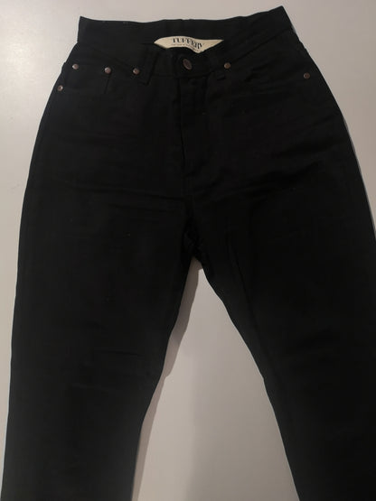 Jean slim Taille Haute Noir – Marianne