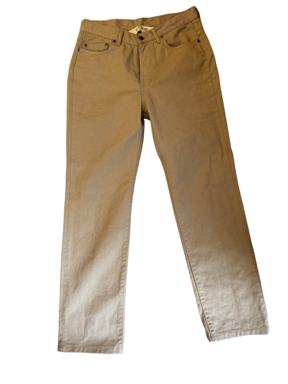 Jean droit taille haute beige - Célestin