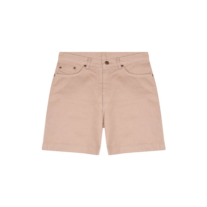 Short en jean beige taille haute - Aimé