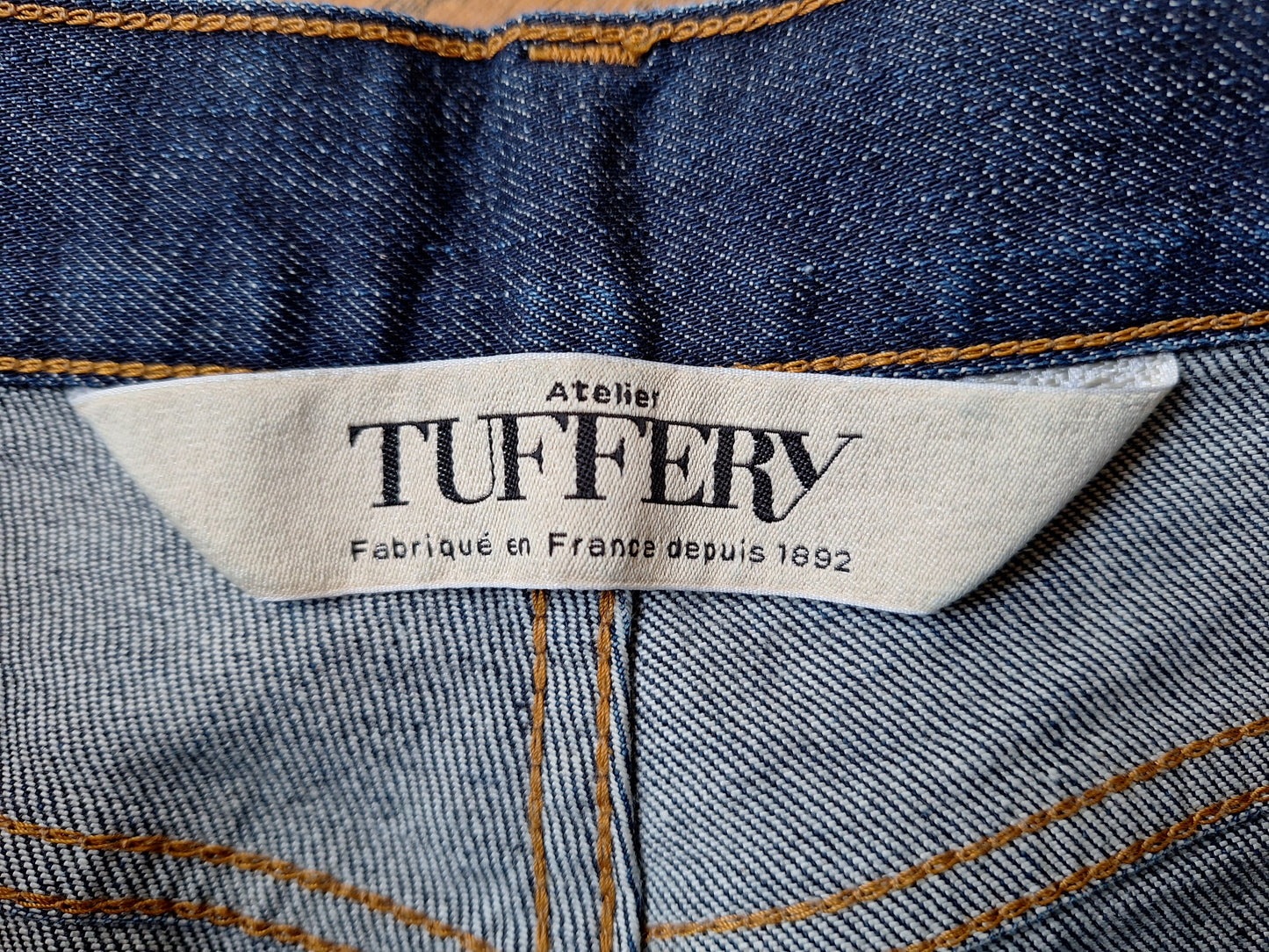 CÉLESTIN - Jean homme droit taille haute Brut Flex