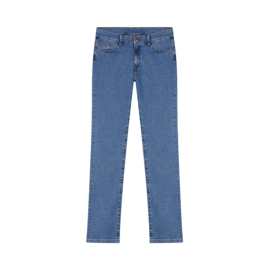 Light fitted straight jeans - Augusta