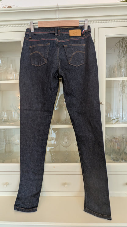 Jean slim taille standard Noir - Mathilde