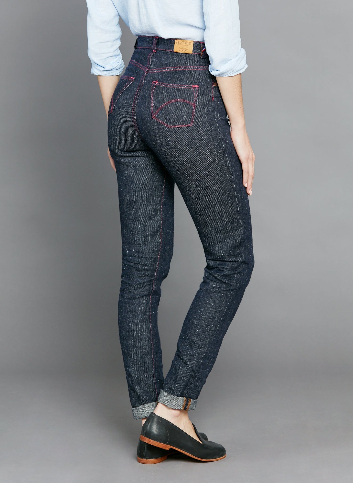 Jean mom taille haute Chanvre - Marthe