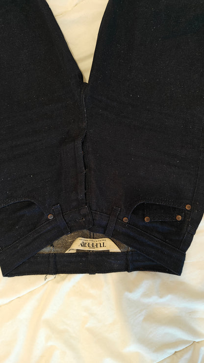 Jean unisexe large taille haute chanvre – Désiré