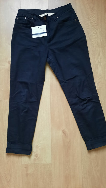 Jean Mom Taille Haute Noir - Marthe