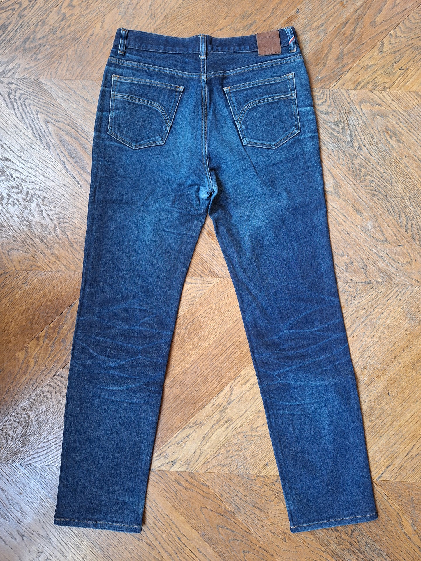 CÉLESTIN - Jean homme droit taille haute Brut Flex
