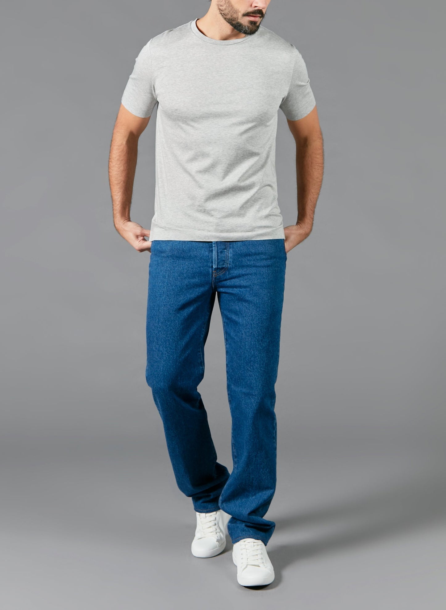 Jean droit Stonewashed - Célestin