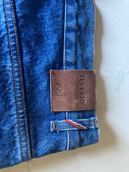 Jean homme droit taille haute Stonewashed - Célestin