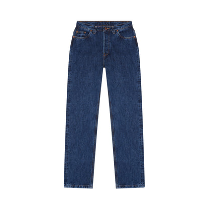 Jean droit taille haute stonewashed - Apolline