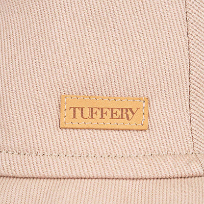 Bob unisexe en jean beige