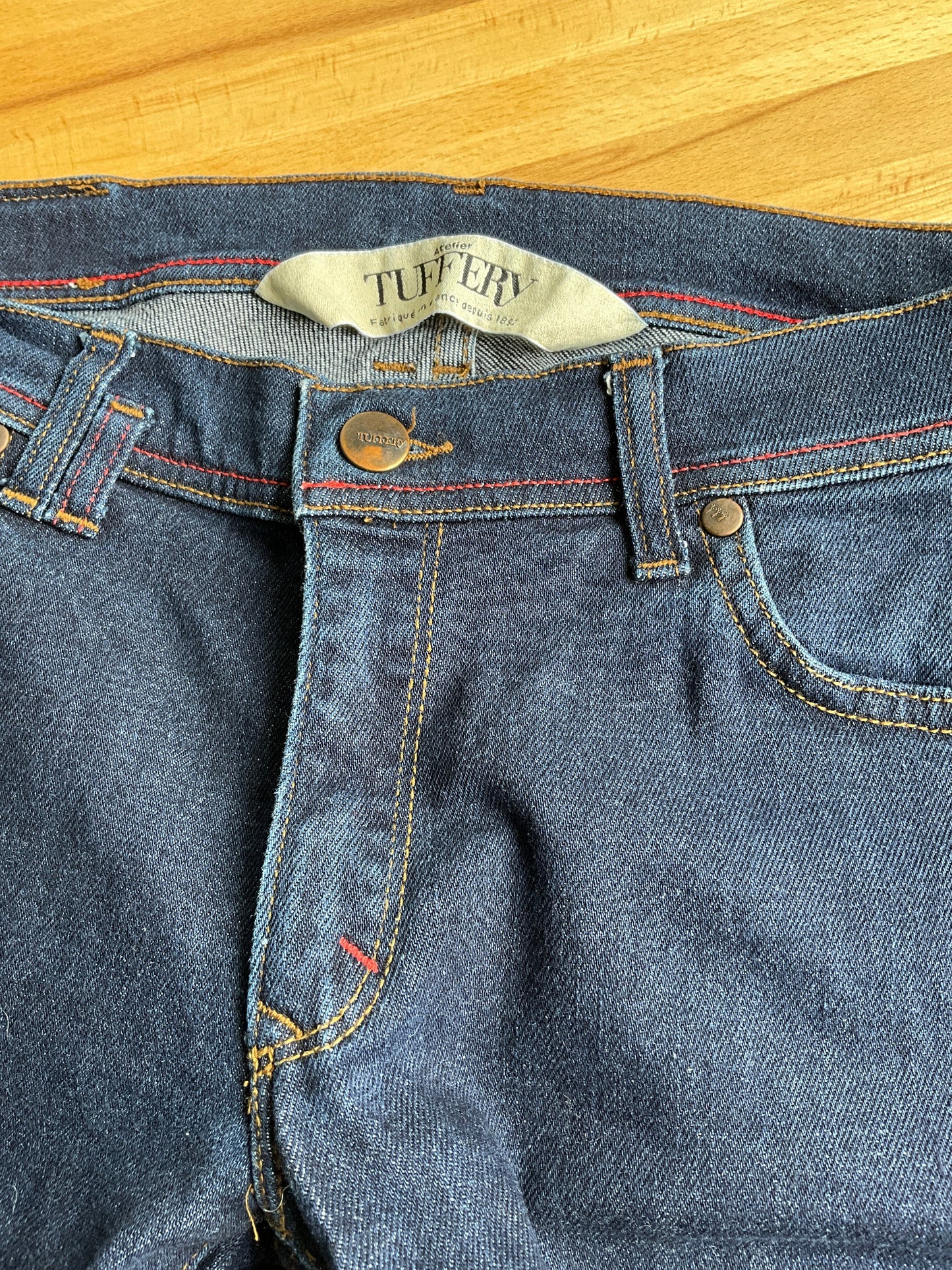 Jean slim taille standard Brut - Mathilde