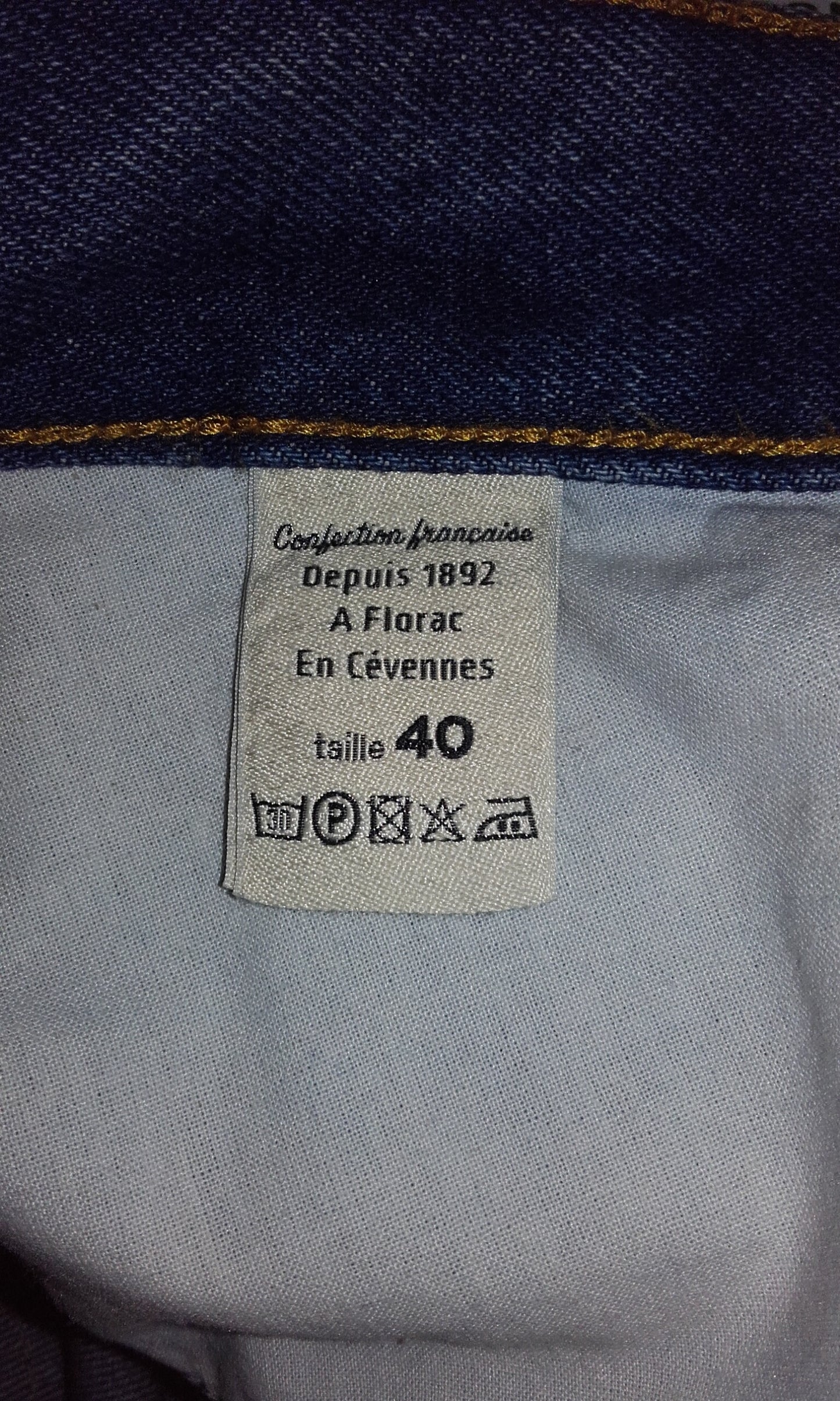 Jean droit Stonewashed - Célestin