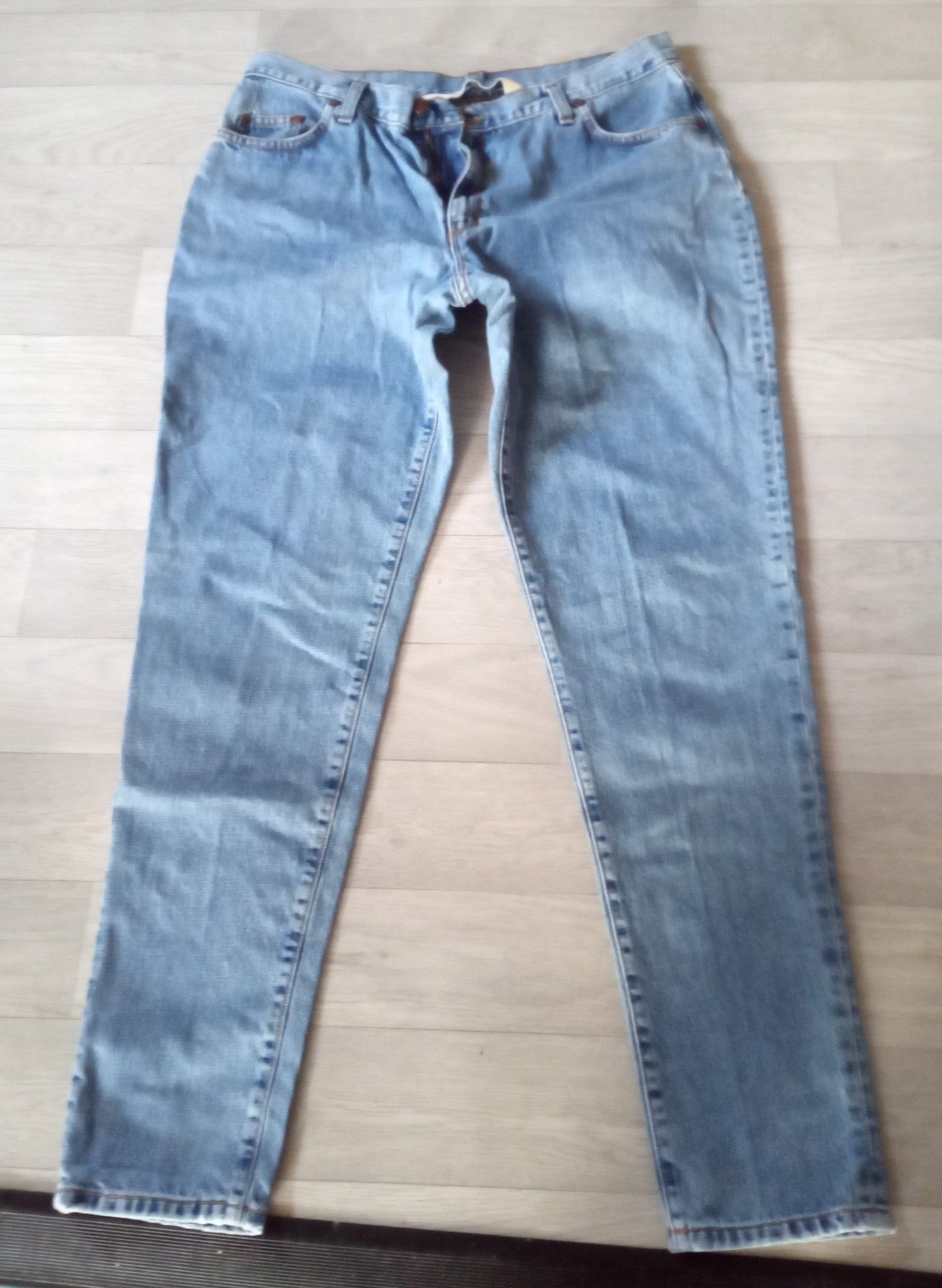 Jean mom taille haute Clair - Marthe
