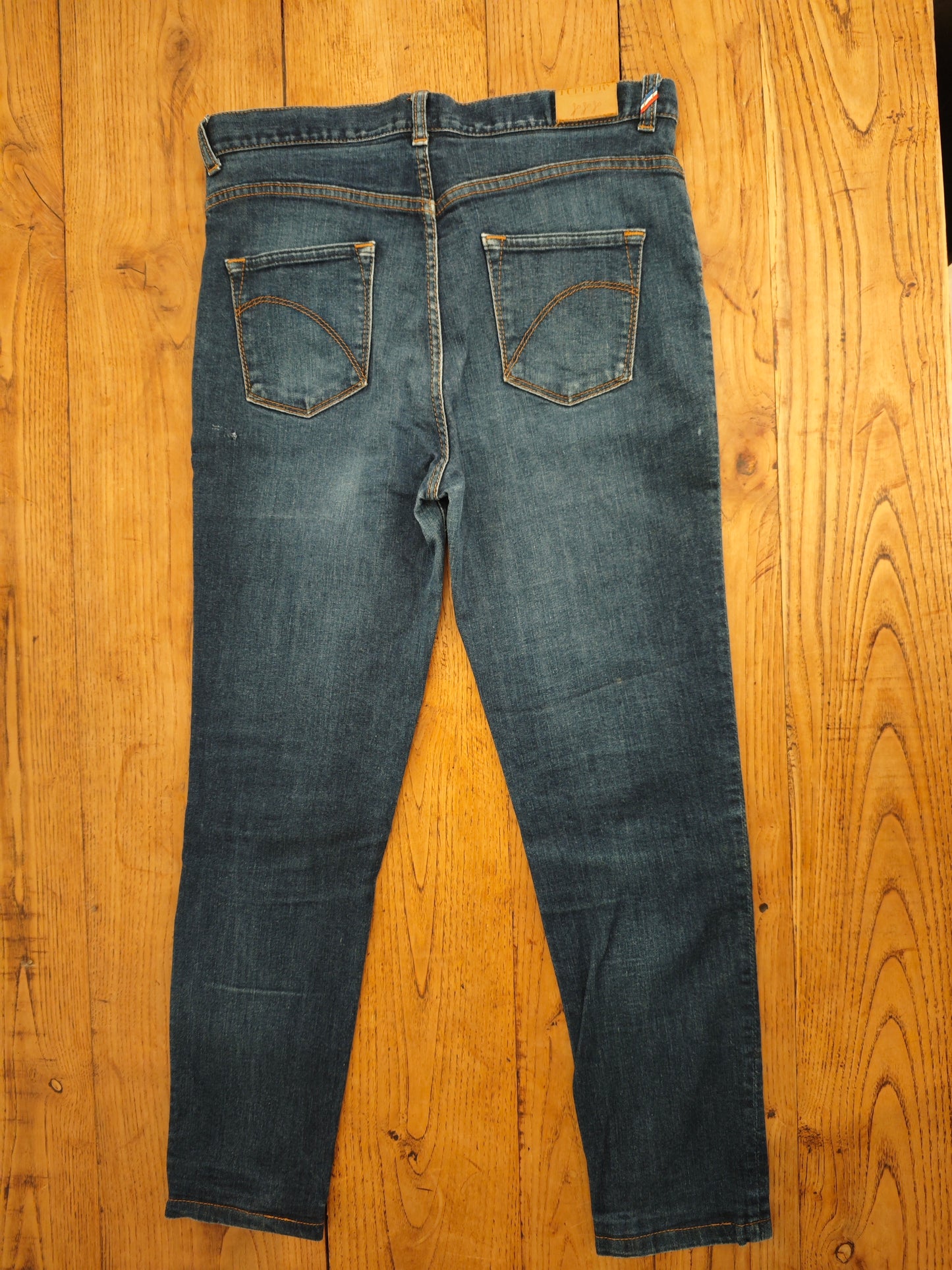 Jean slim taille haute Coton Bio - Marianne