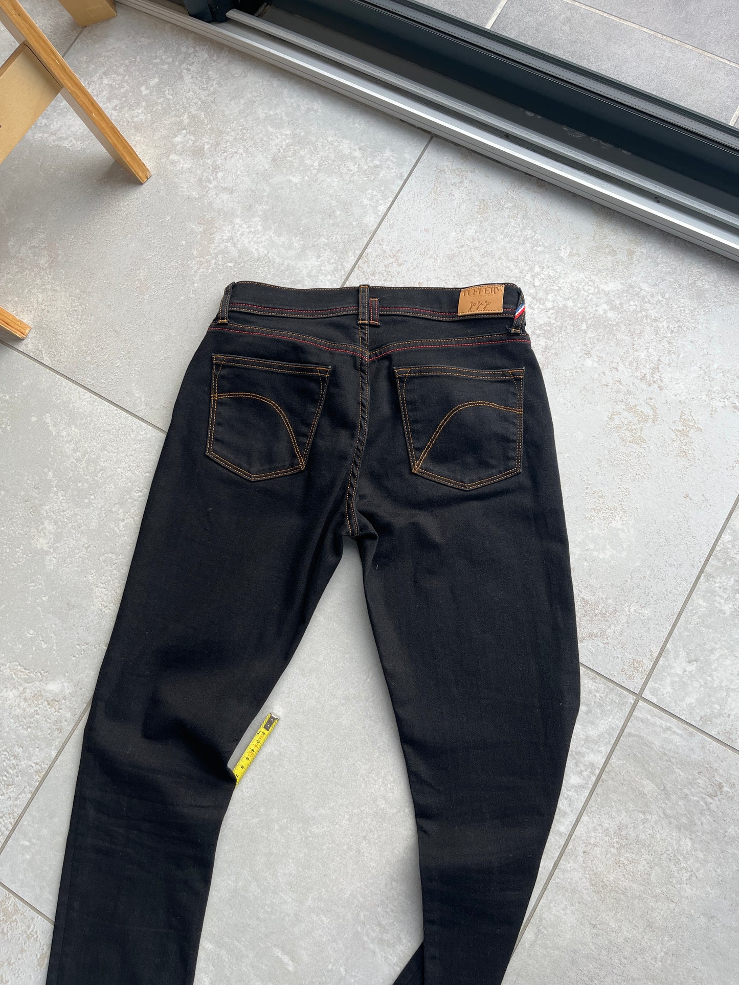 Jean slim taille standard Noir - Mathilde