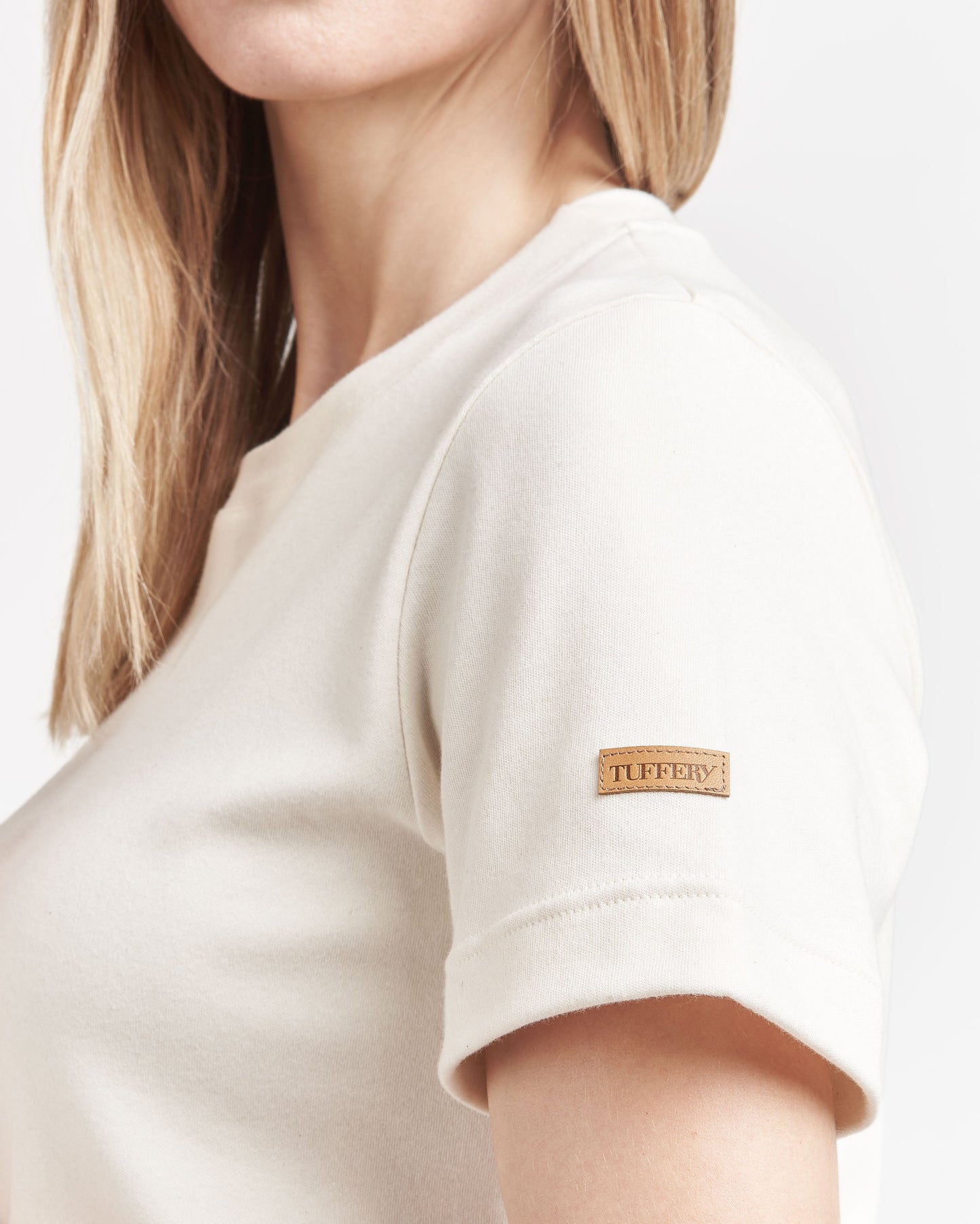 T-shirt femme 100% coton bio écru