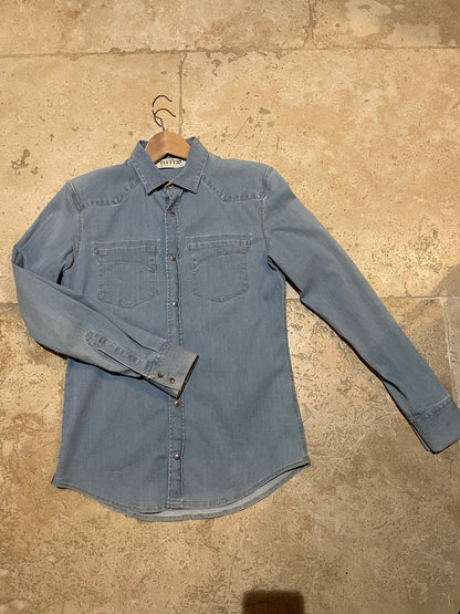 Chemise homme en jean clair - Cévennes