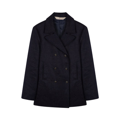 Caban homme chanvre et laine – SAINT JAMES x Atelier TUFFERY – Héritage