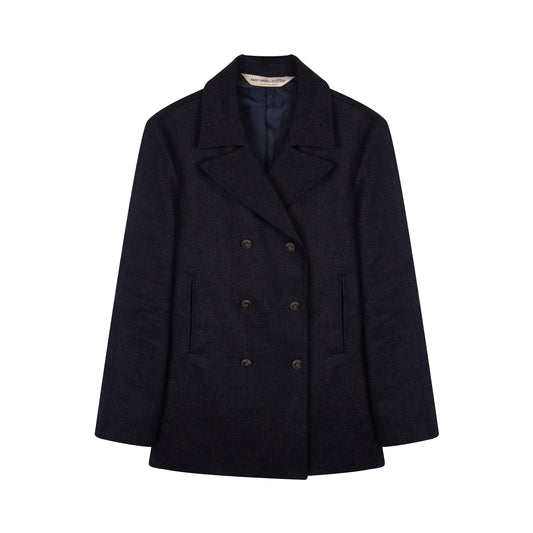 Caban homme chanvre et laine – SAINT JAMES x Atelier TUFFERY – Héritage