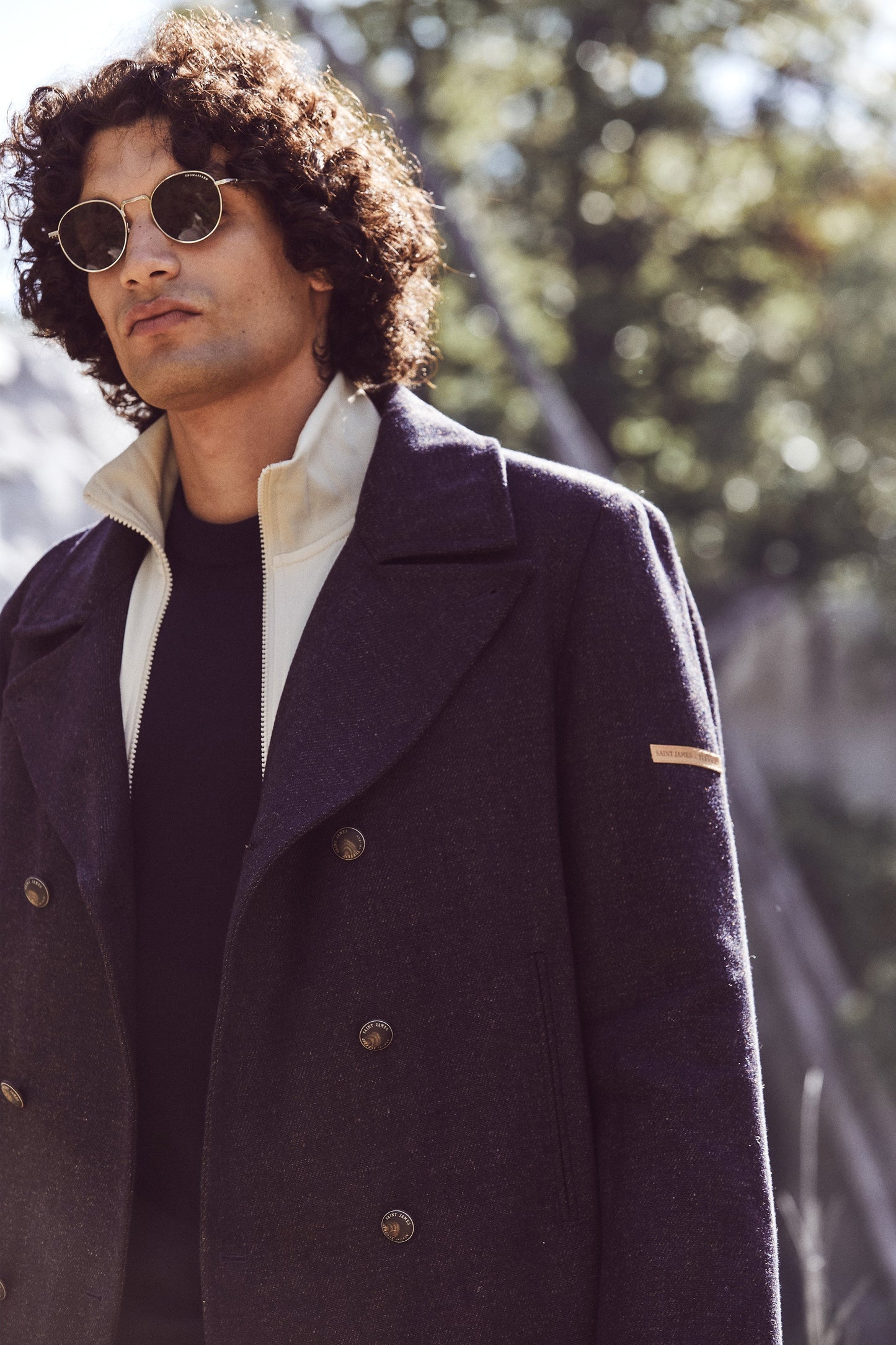 Caban homme chanvre et laine – SAINT JAMES x Atelier TUFFERY – Héritage