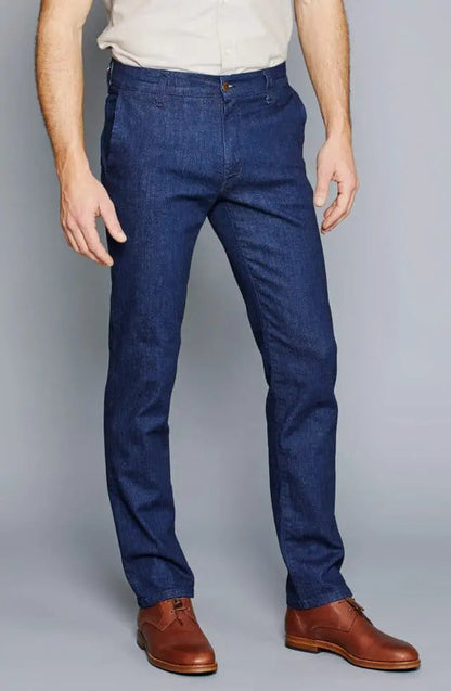 Chino droit ajusté Brut Coton Bio - Ernest